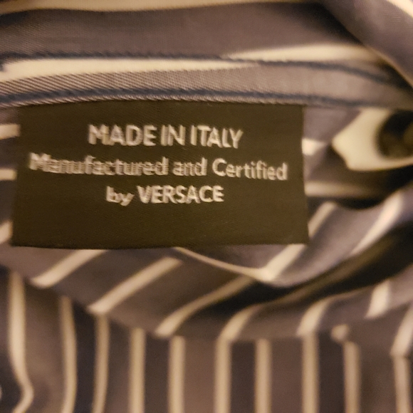 Gianni Versace Men's button up dress shirt size 4X or 58 - Picture 9 of 15